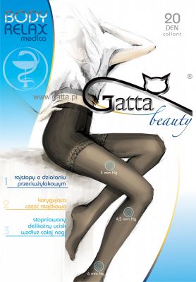 Колготки Gatta Body Relax Medica 20 den 5-XL