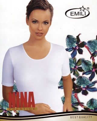 Маечка Emili Nina czarna, beżowa S-XL
